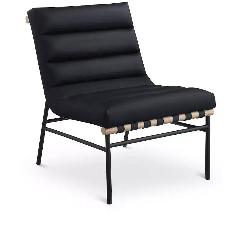 Meridian Furniture,Burke Vegan Leather Accent Chair