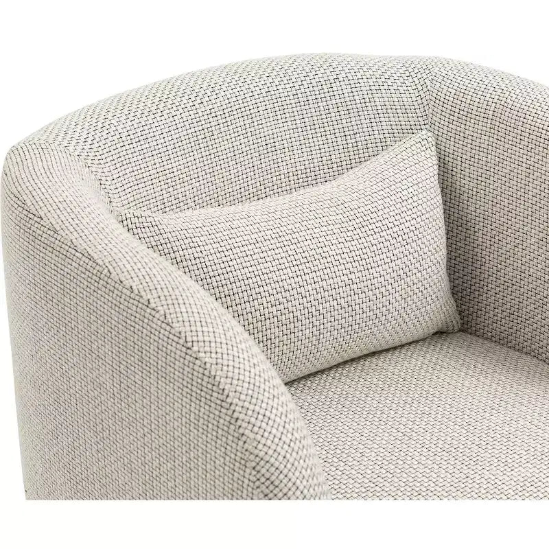 Meridian Furniture,Sawyer Weaved Polyester Fabric Accent Chair