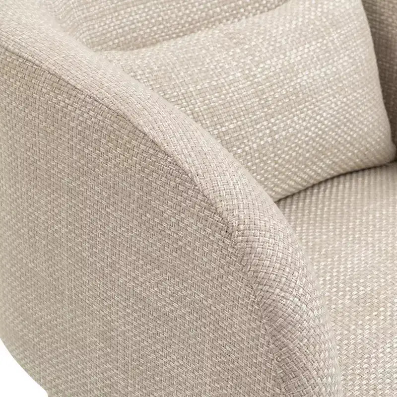 Meridian Furniture,Sawyer Weaved Polyester Fabric Accent Chair