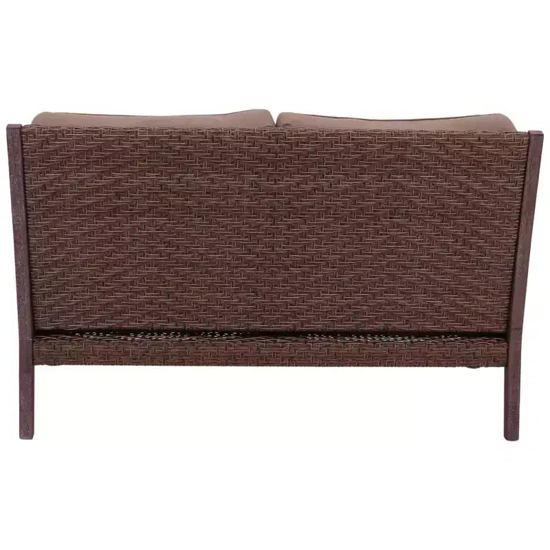 Courtyard Casual Buena Vista II - Ensemble causeuse 6 pièces avec ottomans Comprend : Une causeuse, une table basse, deux fauteuils et deux ottomans
