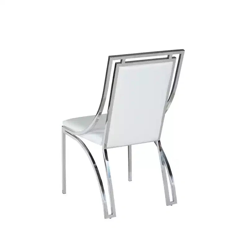Chintaly Imports, Chaise d'appoint contemporaine à cadre ouvert - Lot de 2
