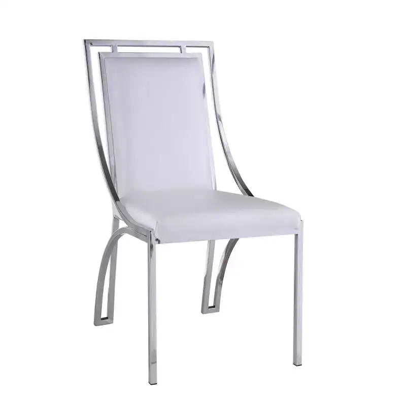 Chintaly Imports, Chaise d'appoint contemporaine à cadre ouvert - Lot de 2