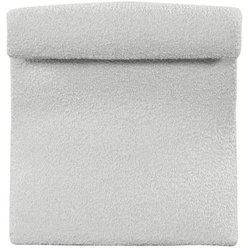 Meridian Furniture, Fauteuil d'appoint en tissu bouclé Mulberry