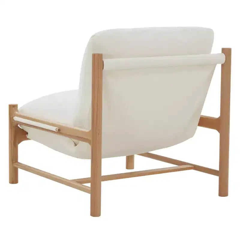 Damalie Boucle Accent Chair - SFV5141 - Ivory/Natural - Safavieh Couture