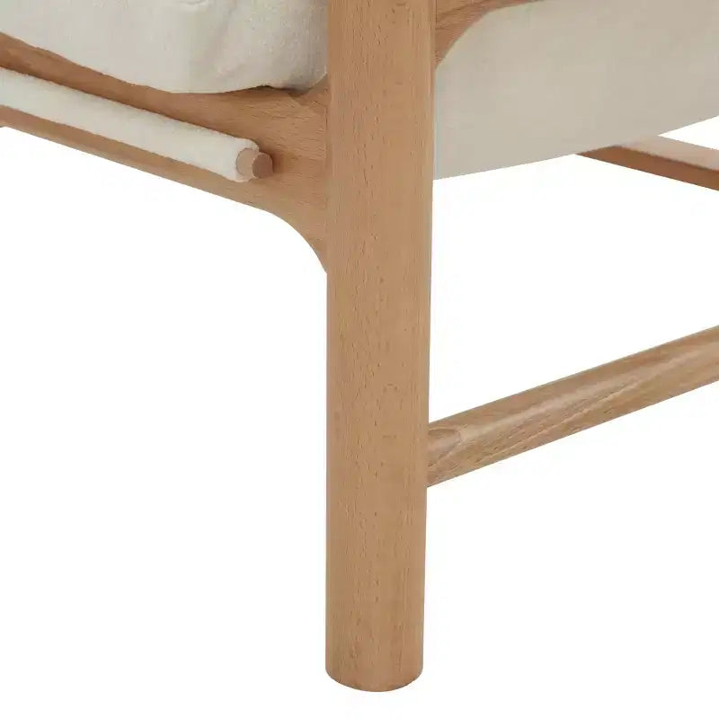 Damalie Boucle Accent Chair - SFV5141 - Ivory/Natural - Safavieh Couture