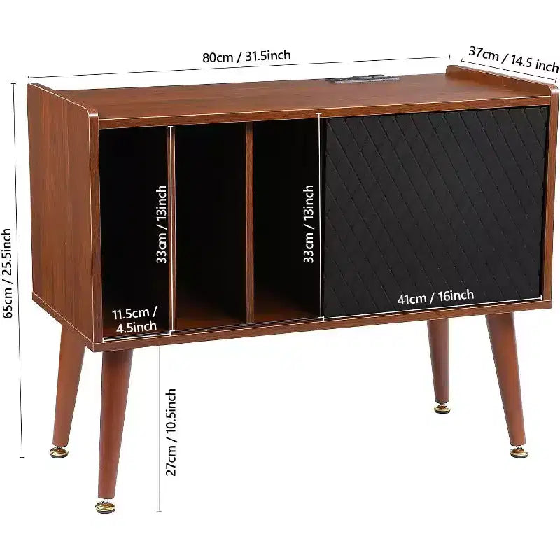 Table de chevet avec station de charge, tiroir de rangement et ports USB, table d'appoint pour chambre ou salon