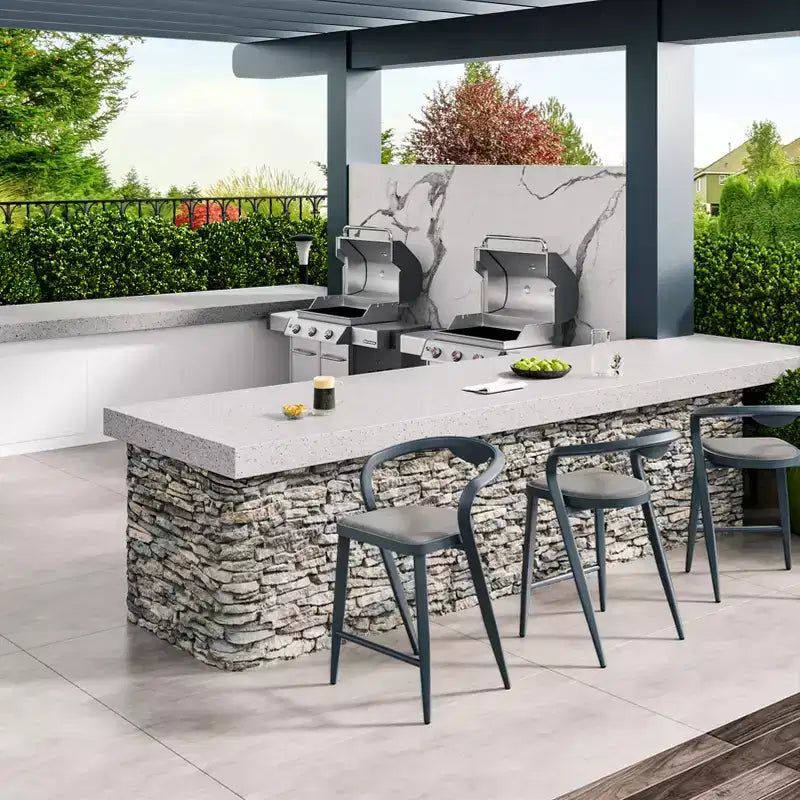 Lot de 2 tabourets de bar, tabourets de comptoir pivotants avec dossier, chaises de bar modernes réglables, hauts tabourets sans accoudoirs pour îlot de cuisine