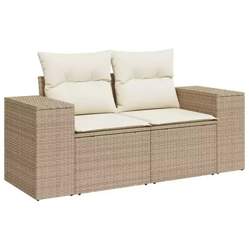 vidaXL Salon de jardin beige