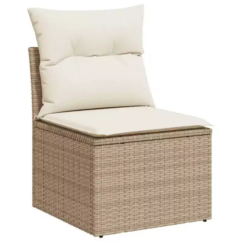 vidaXL Salon de jardin beige