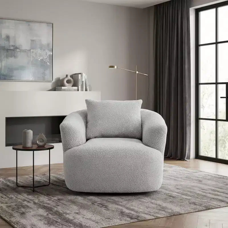 Fauteuil pivotant Merax 360 avec coussin