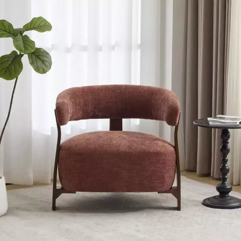Christopher Knight Home Arnaud Bent Wood modern Upholstered Accent Chair