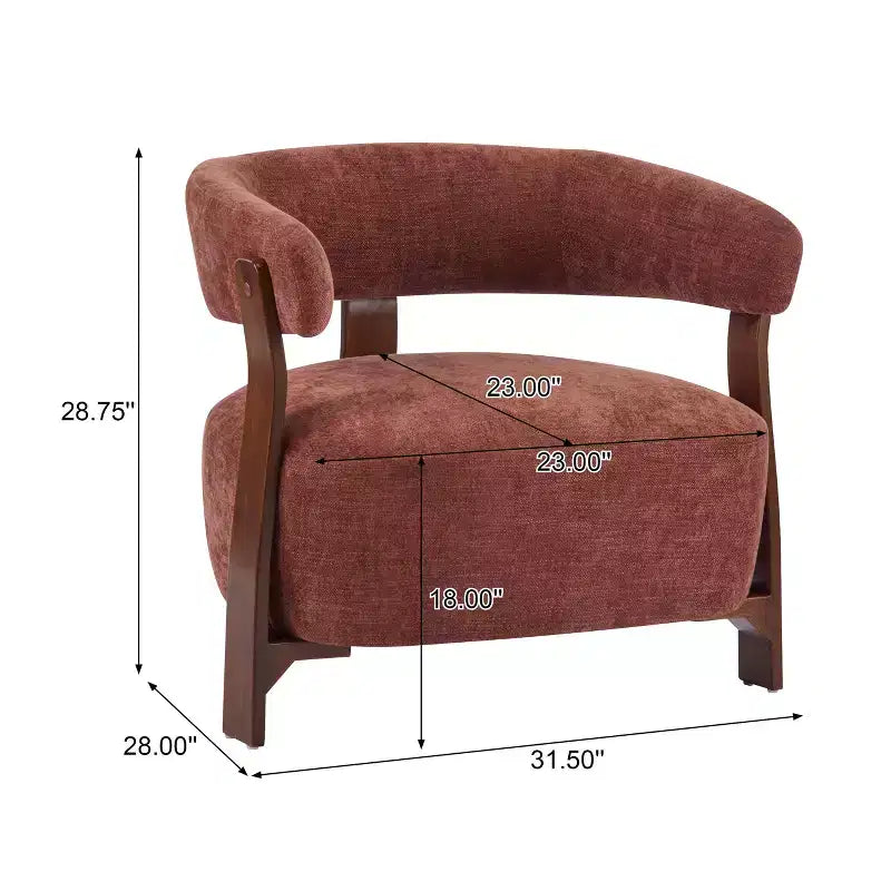 Christopher Knight Home Arnaud Bent Wood modern Upholstered Accent Chair