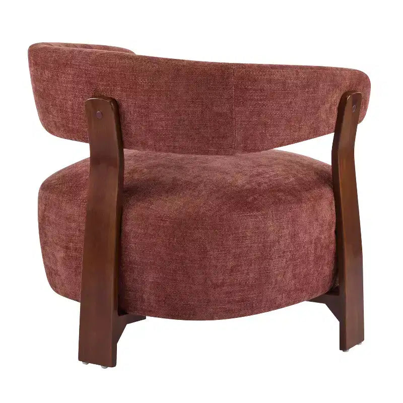 Christopher Knight Home Arnaud Bent Wood modern Upholstered Accent Chair