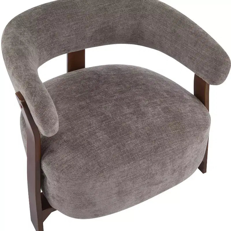 Christopher Knight Home Arnaud Bent Wood modern Upholstered Accent Chair