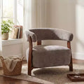 Christopher Knight Home Arnaud Bent Wood modern Upholstered Accent Chair