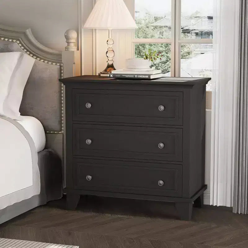 Commode à 3/6/7 tiroirs, commode de rangement en bois avec poignées en métal exquises, commode au design moderne pour chambre à coucher, salon, entrée