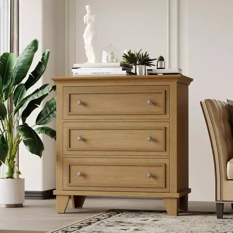 Commode à 3/6/7 tiroirs, commode de rangement en bois avec poignées en métal exquises, commode au design moderne pour chambre à coucher, salon, entrée