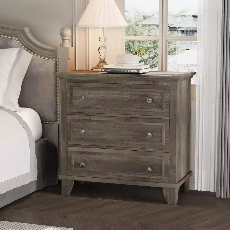 Commode à 3/6/7 tiroirs, commode de rangement en bois avec poignées en métal exquises, commode au design moderne pour chambre à coucher, salon, entrée
