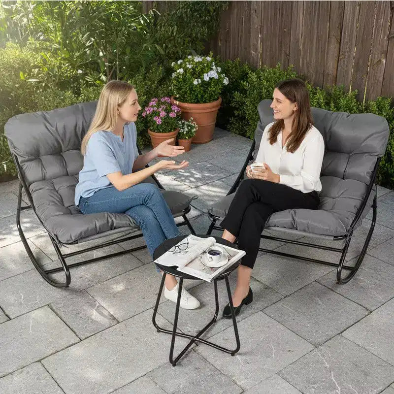 Ensemble de conversation de patio 3 pièces