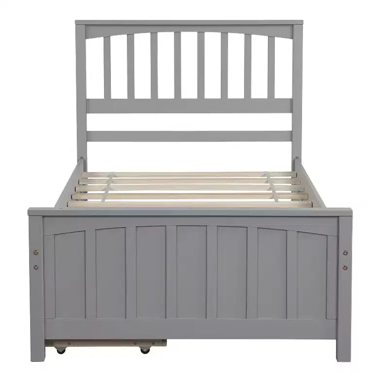 Lit plateforme deux places avec 2 tiroirs pour chambre et chambre d'amis
