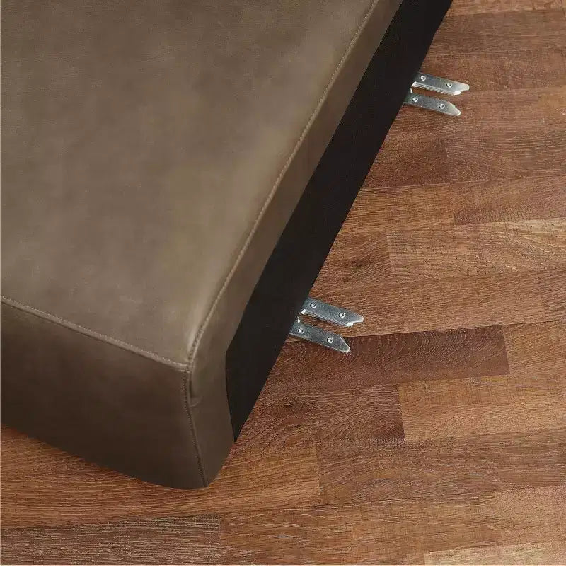 Canapé 3 places en cuir véritable de luxe
