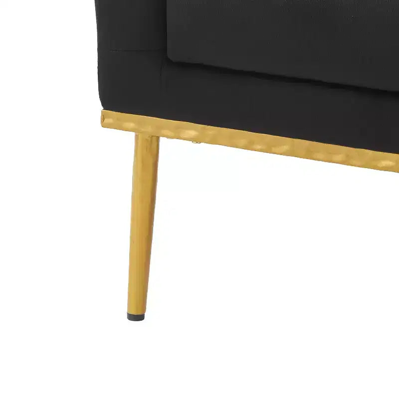 Fauteuil Galina en Velours Moderne avec Oreiller Christopher Knight Home