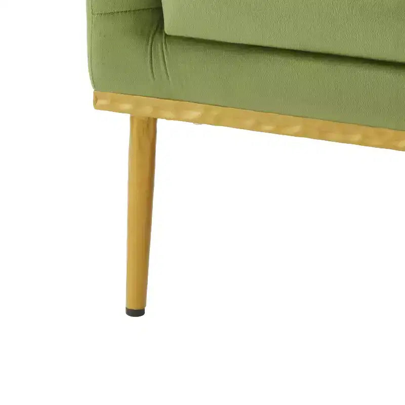 Fauteuil Galina en Velours Moderne avec Oreiller Christopher Knight Home