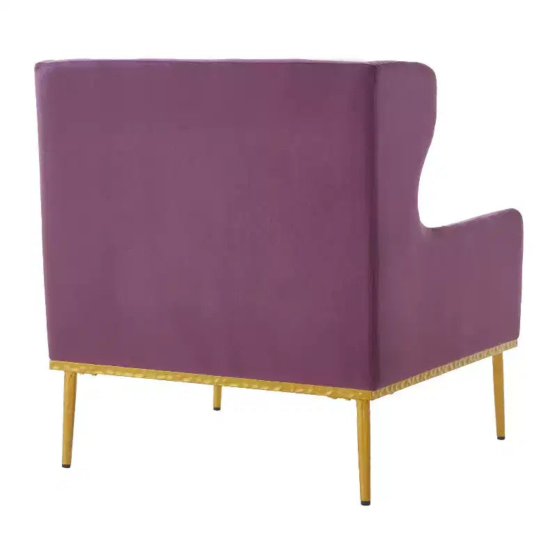 Fauteuil Galina en Velours Moderne avec Oreiller Christopher Knight Home