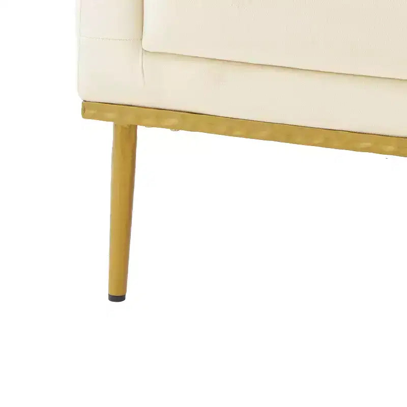 Fauteuil Galina en Velours Moderne avec Oreiller Christopher Knight Home