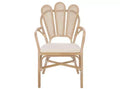 Maki Arm Chair - ACH4904 - White Washed/Ivory - Safavieh