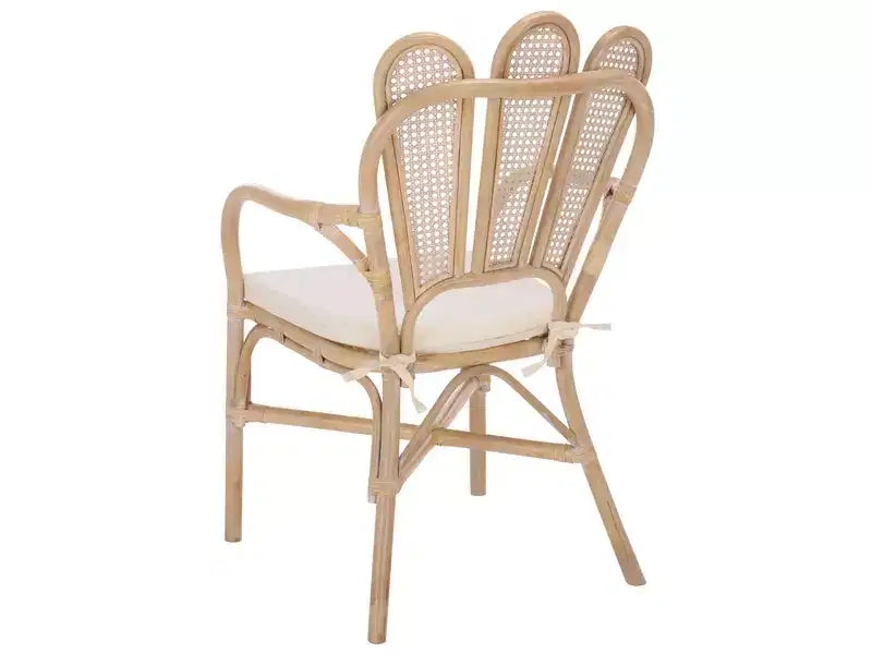 Fauteuil Maki - ACH4904 - Blanc délavé/Ivoire - Safavieh