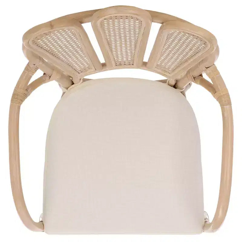 Fauteuil Maki - ACH4904 - Blanc délavé/Ivoire - Safavieh