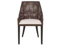 Maro Arm Chair - ACH4905 - Dark Brown/Ivory - Safavieh