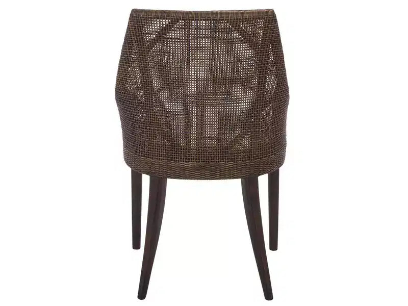 Maro Arm Chair - ACH4905 - Dark Brown/Ivory - Safavieh