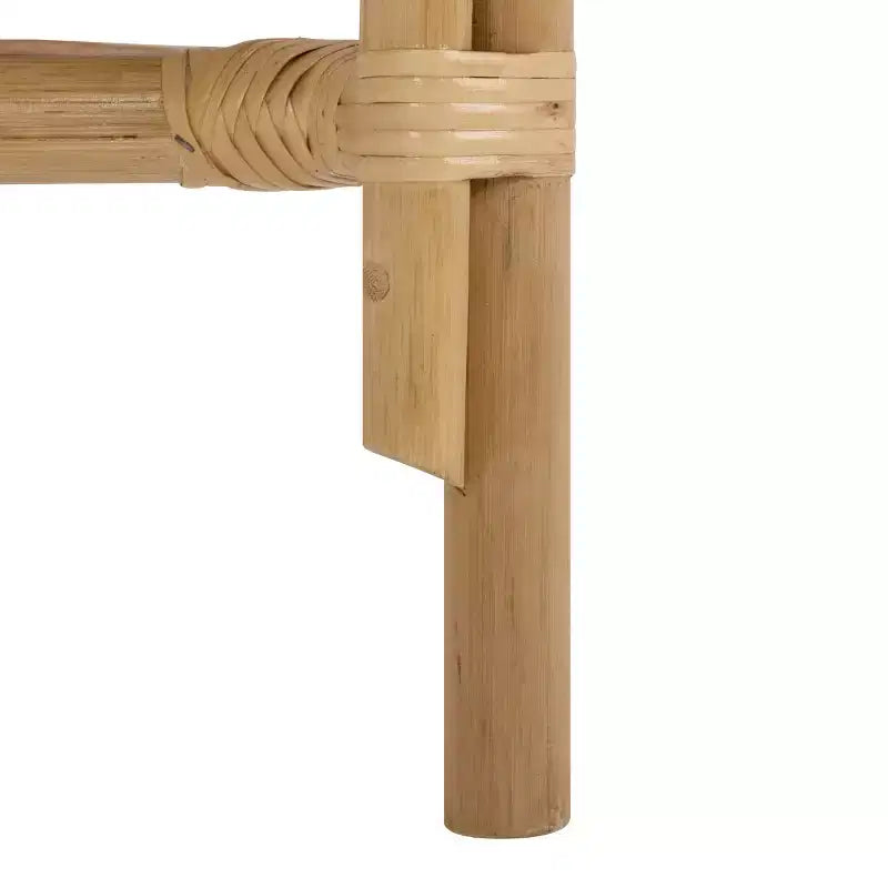 Billie Rattan Dining Chair - SEA8041 - Natural/Cream - Safavieh