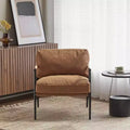 MAYEERTY 27.56 Modern Accent Chair, Plush Cushions Metal Frame, Living Room Office, Multi-Color