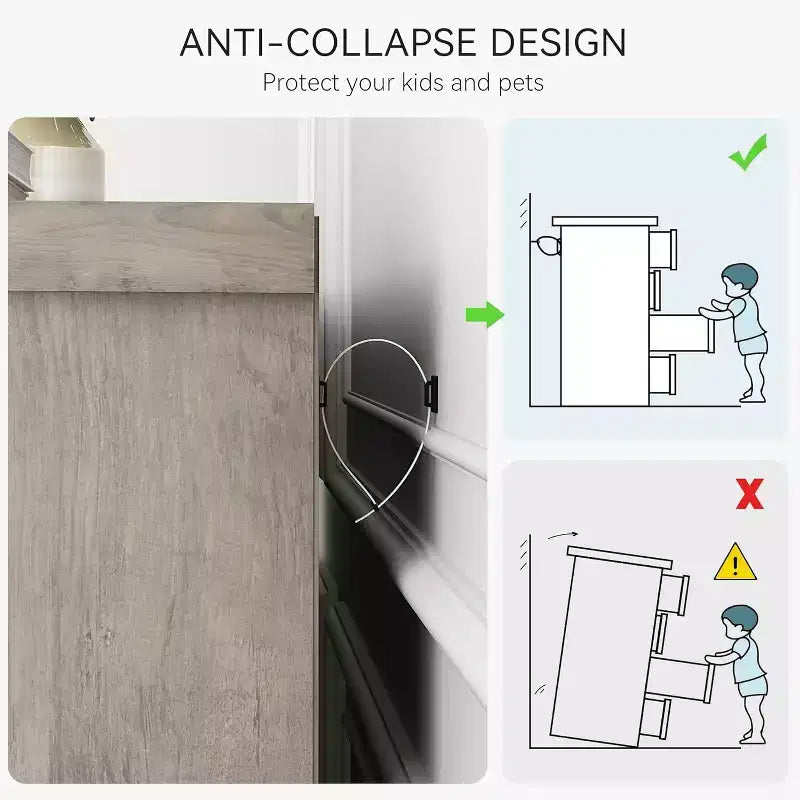Commode haute à 6 tiroirs, commode moderne avec poignées métalliques, organisateur de rangement vertical pour chambre et placard