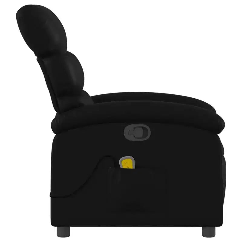 vidaXL Fauteuil inclinable de massage – Dossier inclinable manuel gris clair