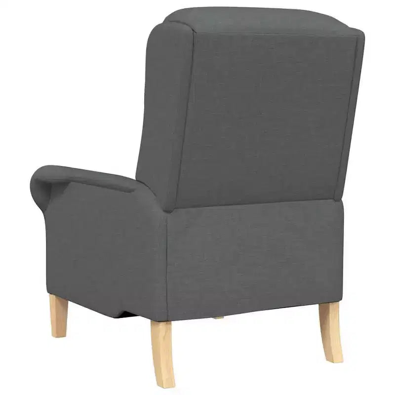 Fauteuil vidaXL Gris clair 76 x 94 x 102 cm en tissu