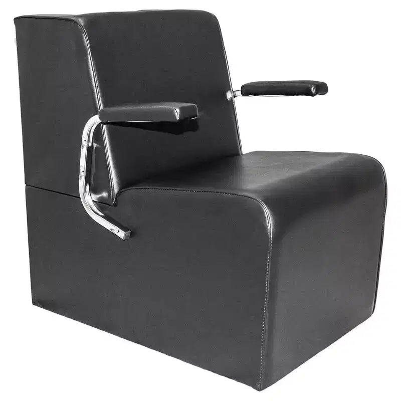 PureSana 2 Pack Chromium Anastasia Vinyl Professional Platform Hair Dryer Chair