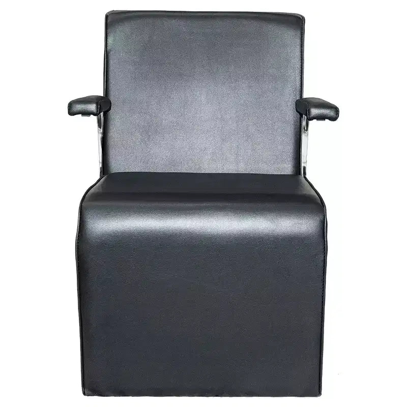 PureSana 2 Pack Chromium Anastasia Vinyl Professional Platform Hair Dryer Chair