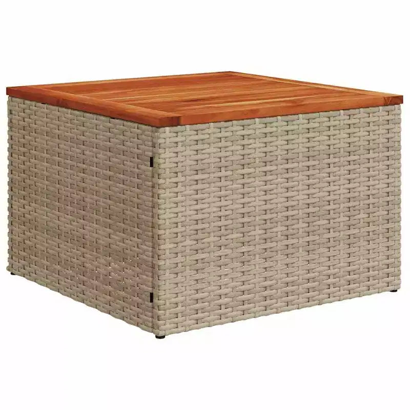 vidaXL Salon de jardin 11 pièces avec coussins en résine tressée gris