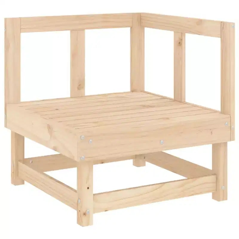 vidaXL Ensemble de jardin modulable Grand modèle en pin massif naturel