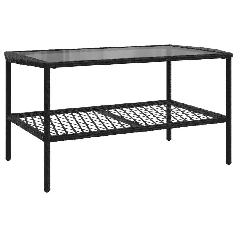 vidaXL Ensemble de canapés de jardin noir, blanc crème