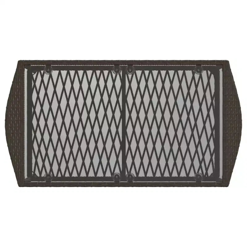 vidaXL Ensemble de canapés de jardin noir, blanc crème
