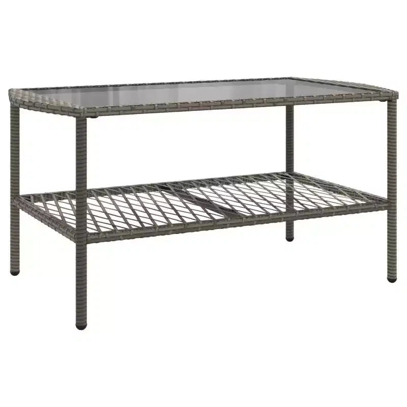vidaXL Ensemble de canapés de jardin noir, blanc crème