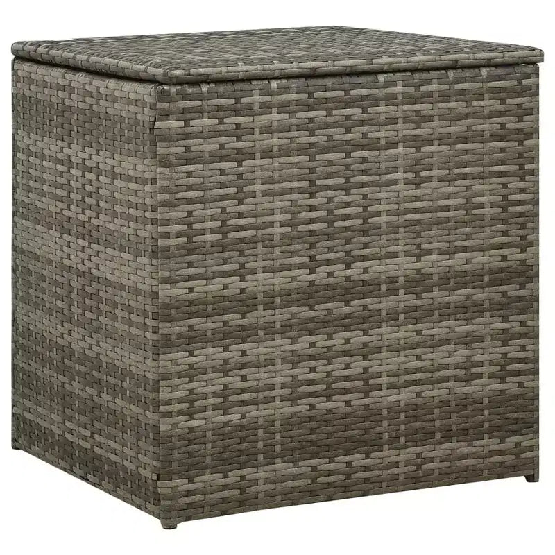 vidaXL Salon de jardin avec table basse et canapé en rotin, 4 pièces