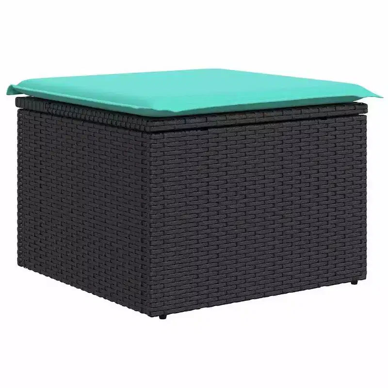 vidaXL Salon de jardin avec coussins 6 pcs Résine tressée marron