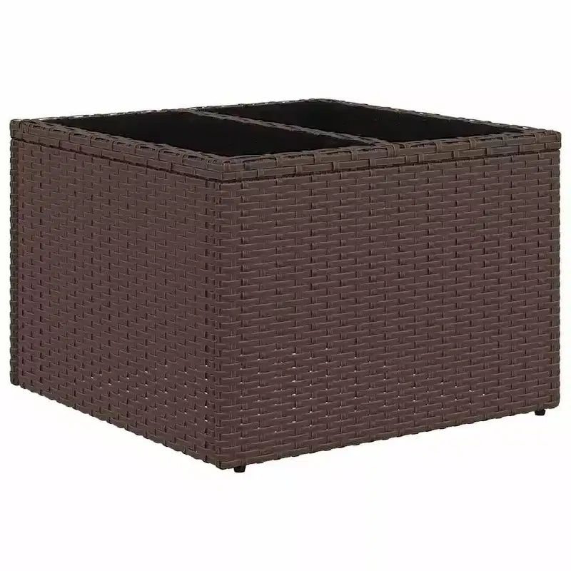 vidaXL Ensemble de canapés de jardin 10 pièces avec coussins, sectionnel d'extérieur en résine tressée, plusieurs coloris