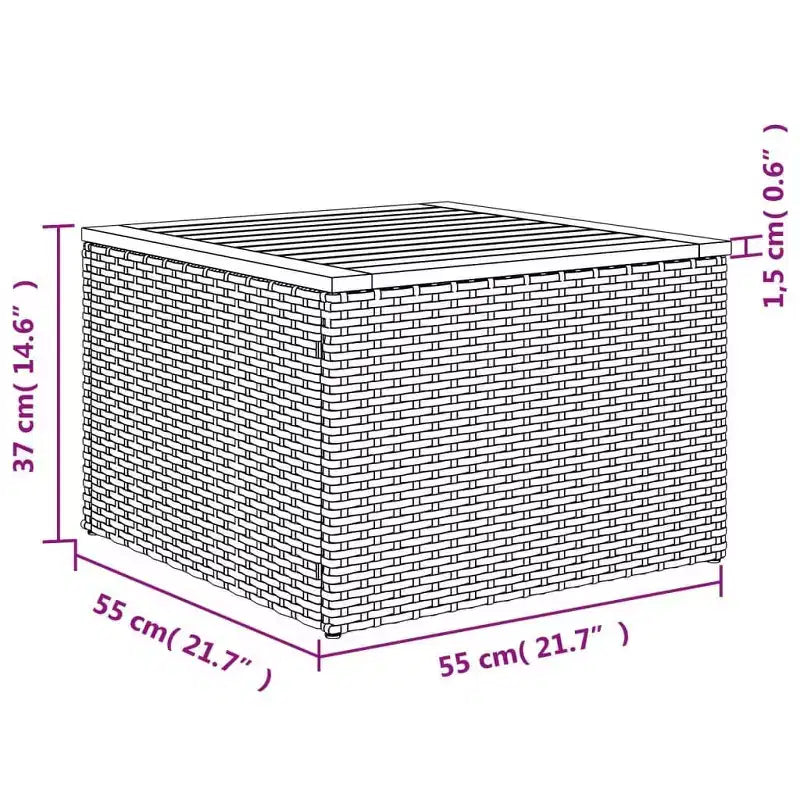 vidaXL Salon de jardin 9 pièces en poly rotin avec coussins, canapé d'extérieur modulaire, plusieurs coloris et modèles disponibles